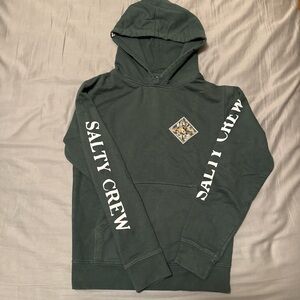 Salty Crew Green Hoodie for boys
